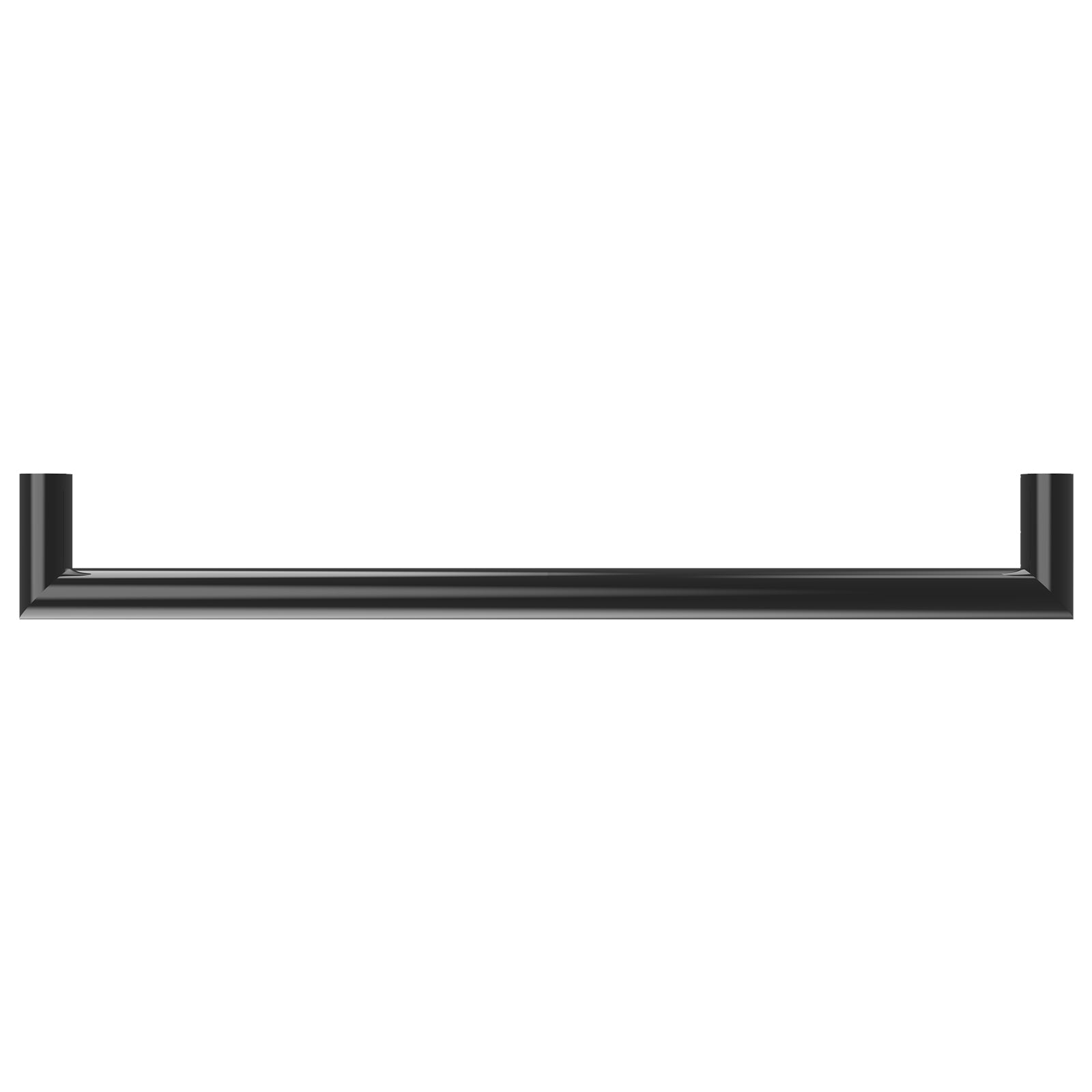 Arlec 15W gunmetal grey heated towel rail single bar, stylish bathroom accessory