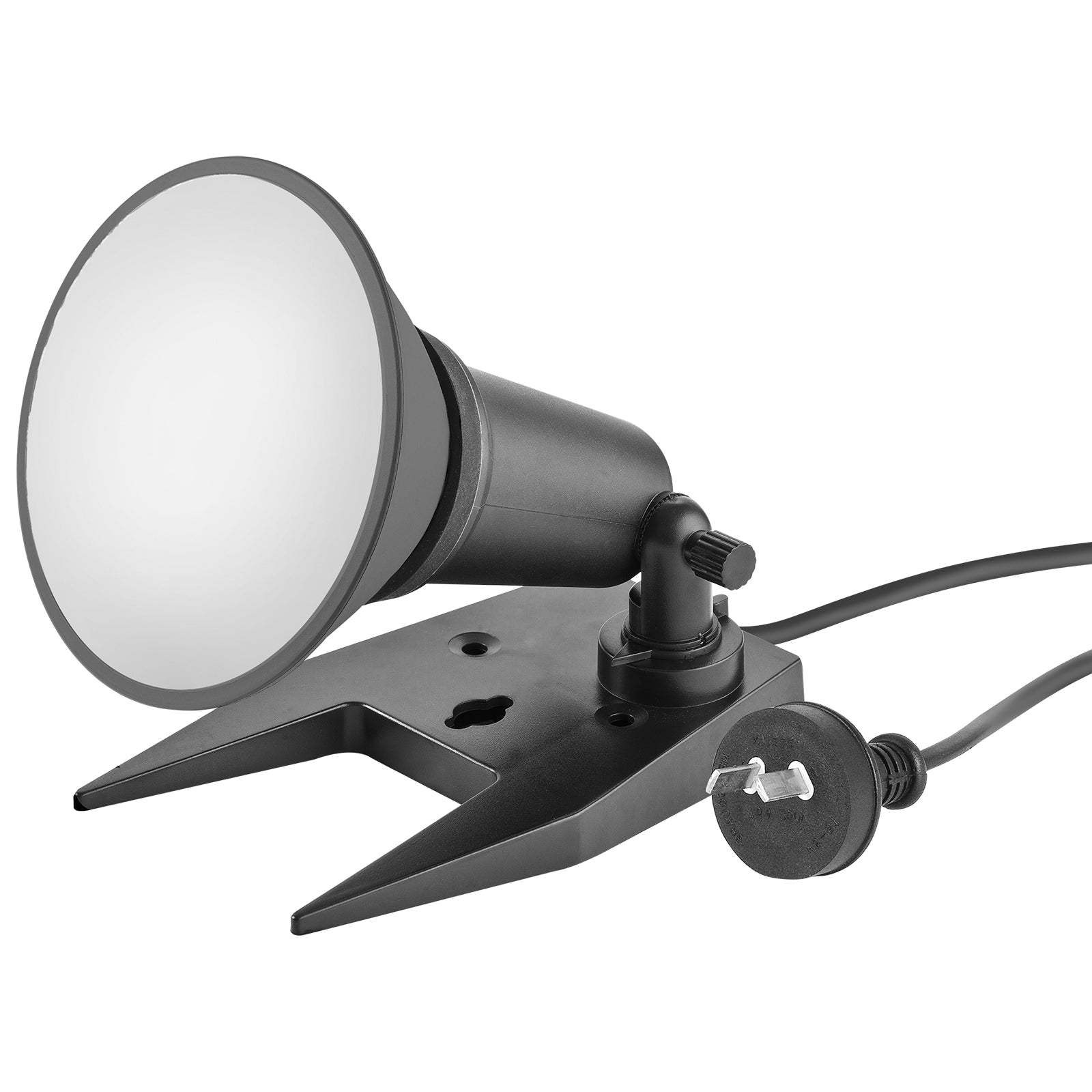 Arlec 15W portable LED flood light – DIY outdoor lighting with stand, spikes and IP44 weatherproof protection