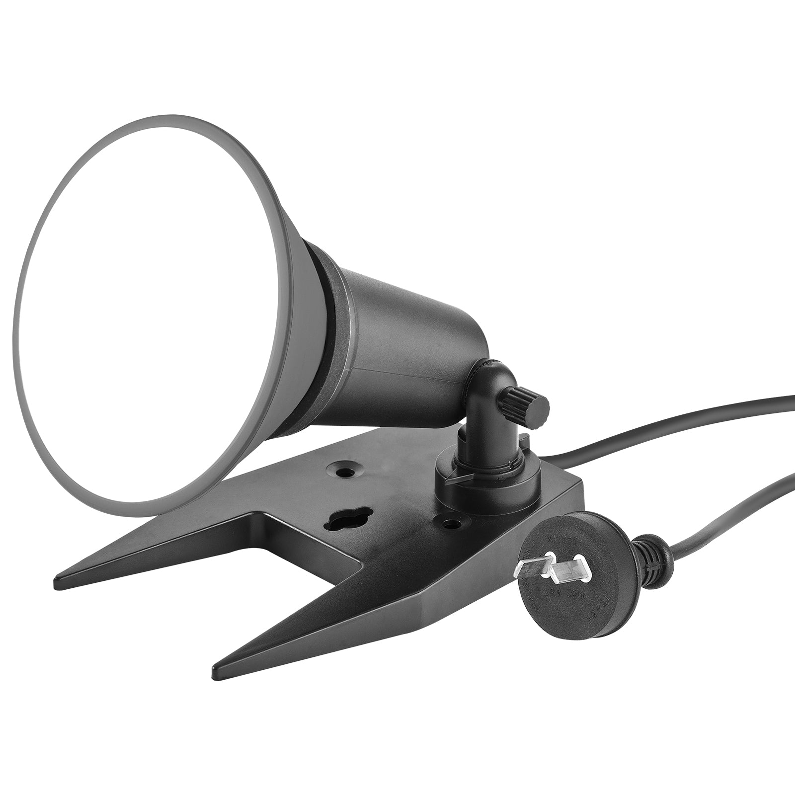 Arlec 15W portable LED flood light – DIY outdoor lighting with stand, spikes and IP44 weatherproof protection