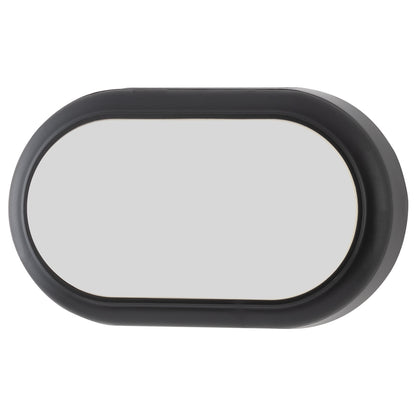 Arlec 15W LED Oval Black Bunker Light - bunker wall light, energy efficient LED