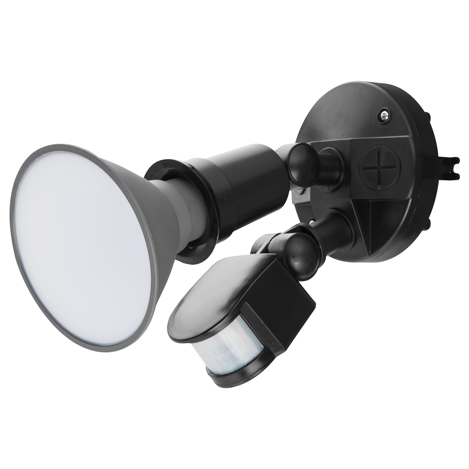 Arlec 15W LED security sensor floodlight – outdoor motion-activated light with 180° detection and durable UV housing