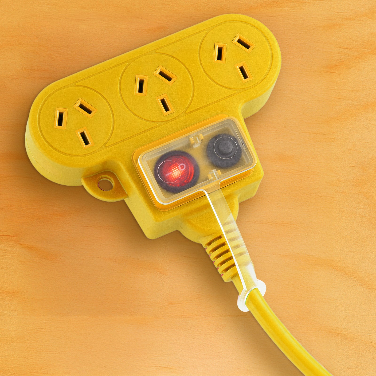 Triple socket 15m extension lead – Arlec heavy duty trade cable