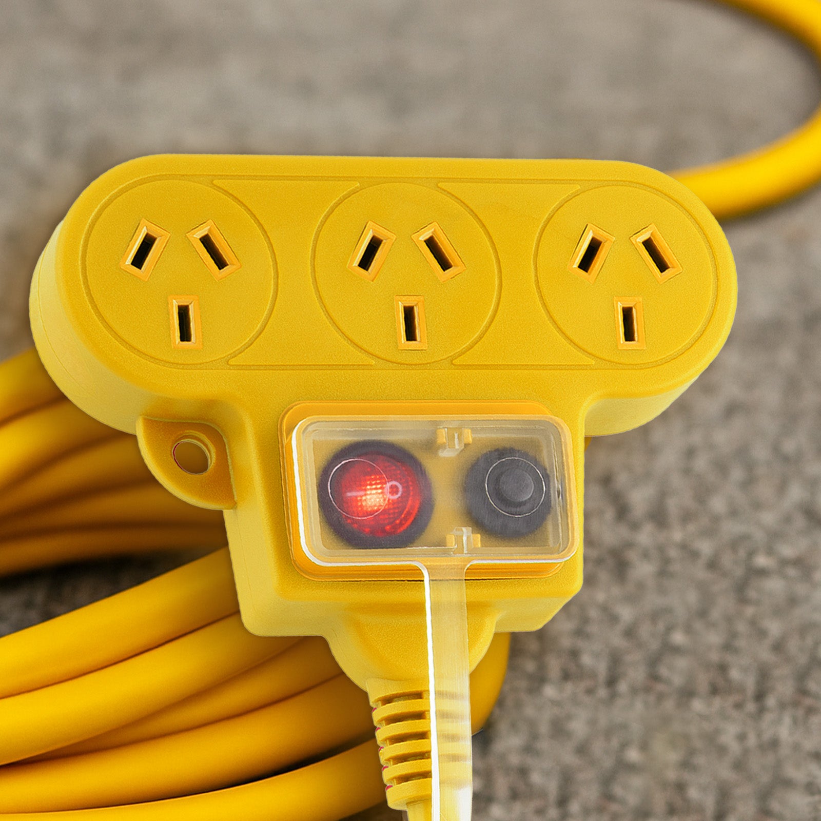 Triple socket 15m extension lead – Arlec heavy duty trade cable