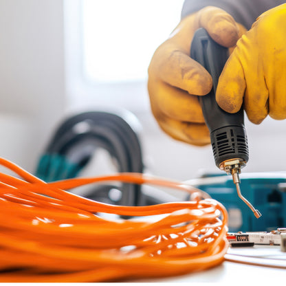 15m orange safety switch extension lead – Arlec in-line protection