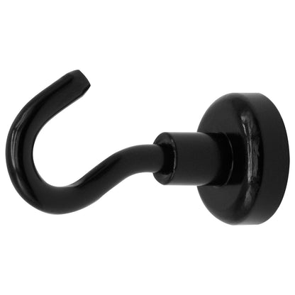  Arlec 16mm Black Magnetic Gutter Hooks - 10 pack - outdoor lighting solution

