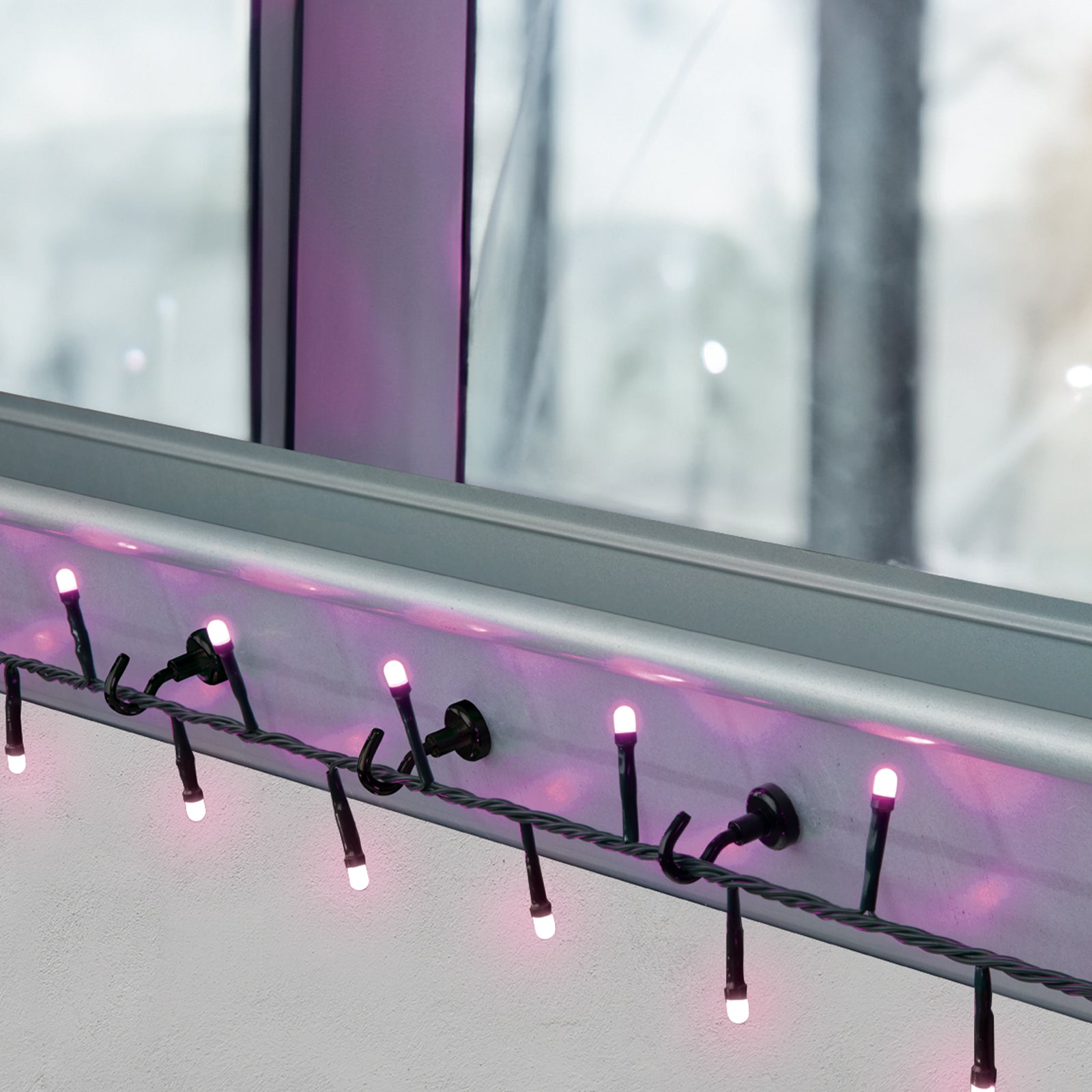  Arlec 16mm Black Magnetic Gutter Hooks - 10 pack - outdoor lighting solution
