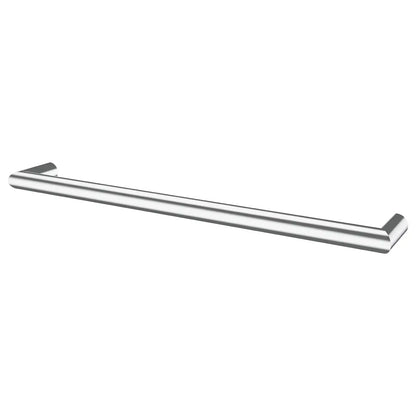 Arlec 18W stainless steel single bar towel rail for modern bathroom heating