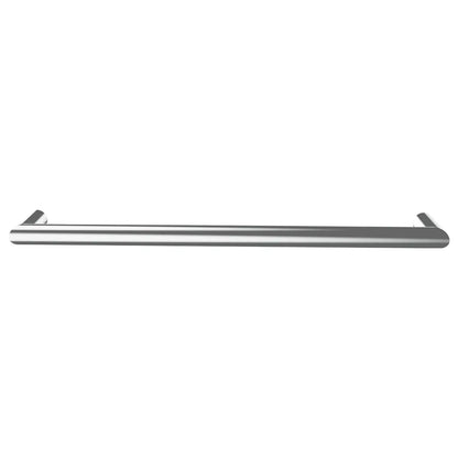Arlec 18W stainless steel single bar towel rail for modern bathroom heating