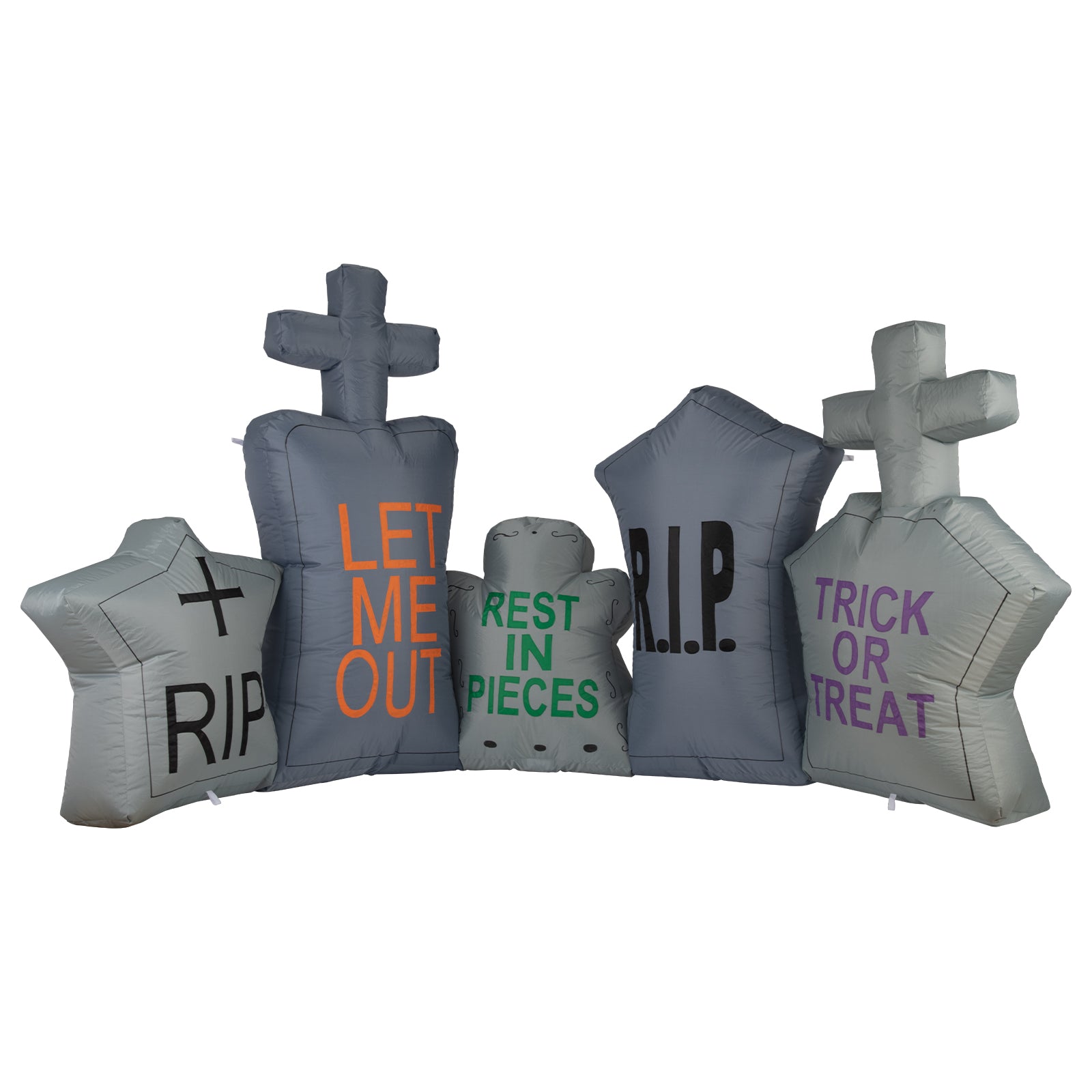 Arlec 2.5m tombstones Halloween inflatable – durable LED-lit inflatable for spooky seasonal decoration