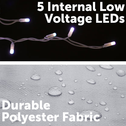 Arlec 2.5m tombstones Halloween inflatable – durable LED-lit inflatable for spooky seasonal decoration