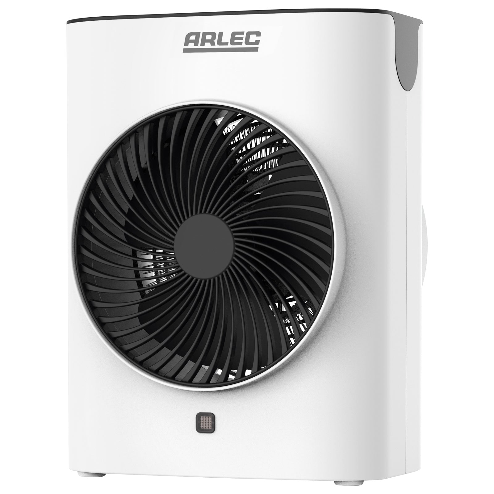Arlec 2000W fan heater with digital temperature control and modern design