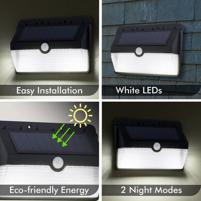 Arlec 200 lumen solar sensor floodlight – outdoor motion-activated garden light with 6m detection and IP44 rating