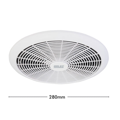 Arlec 200mm Energy Efficient Exhaust Fan – Low Power Bathroom Extractor
