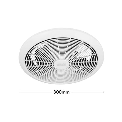 Arlec 200mm White Exhaust Fan – Wall or Ceiling Mounted Ventilation Solution