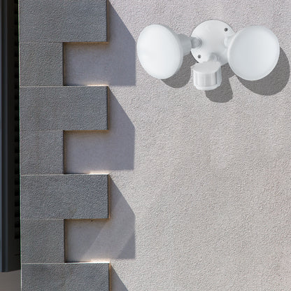 Arlec 20W twin LED floodlight – 1600 lumens motion-activated outdoor security light with 180° detection