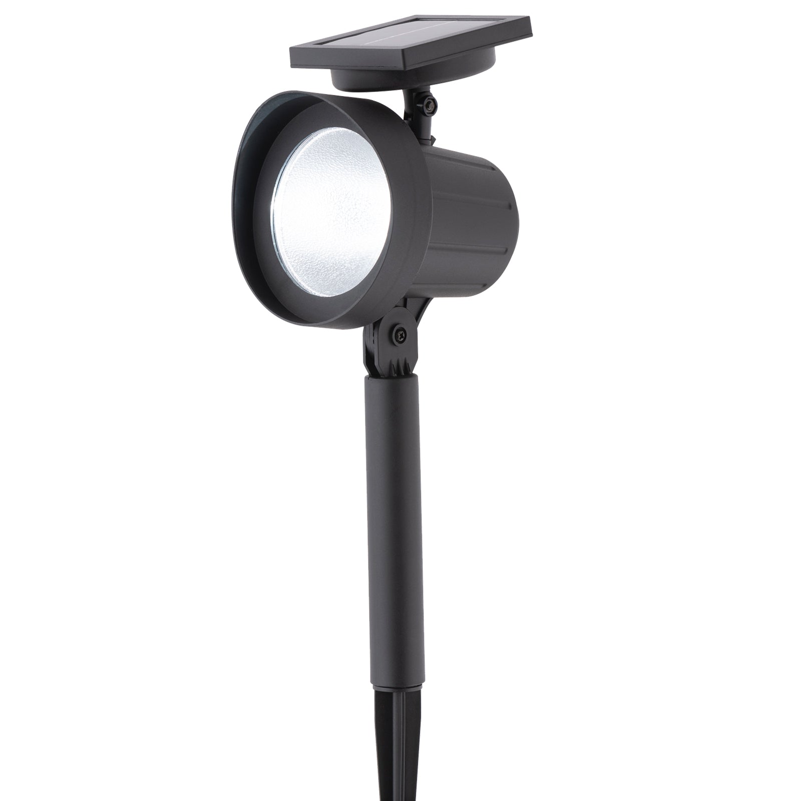 Arlec 20 lumen garden spotlight – solar-powered outdoor path light with dusk sensor and IP44 weather protection