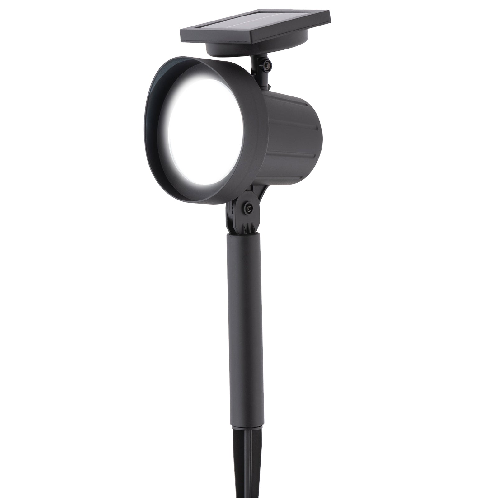 Arlec 20 lumen garden spotlight – solar-powered outdoor path light with dusk sensor and IP44 weather protection