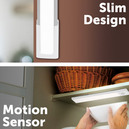 Rechargeable LED sensor bar light, Arlec motion activated bar light, USB CCT under cabinet light