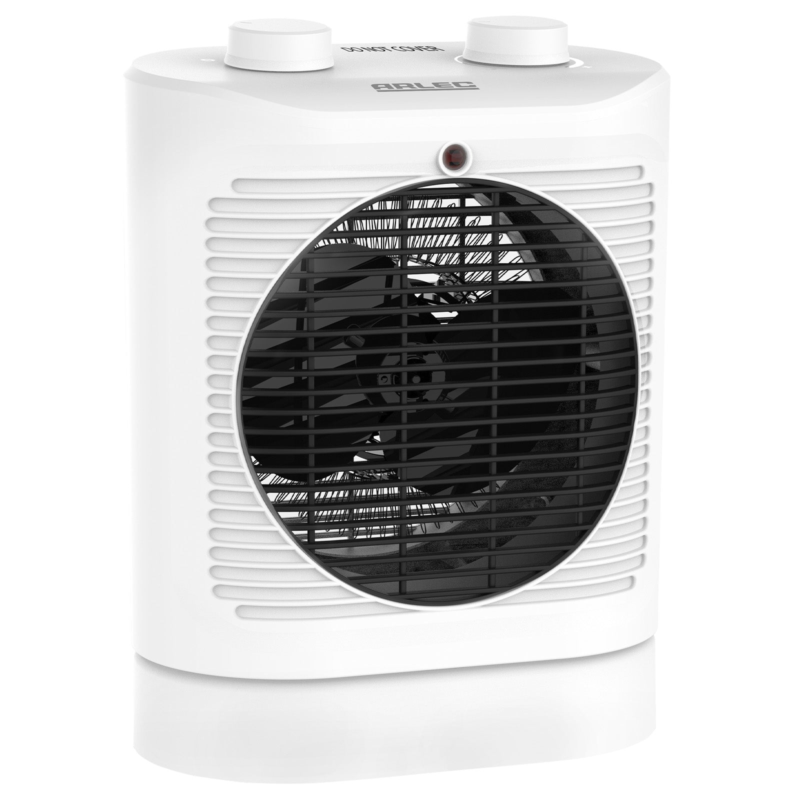 Arlec 2400W fan heater with oscillation and adjustable thermostat for even heat