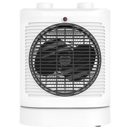 Arlec 2400W fan heater with oscillation and adjustable thermostat for even heat