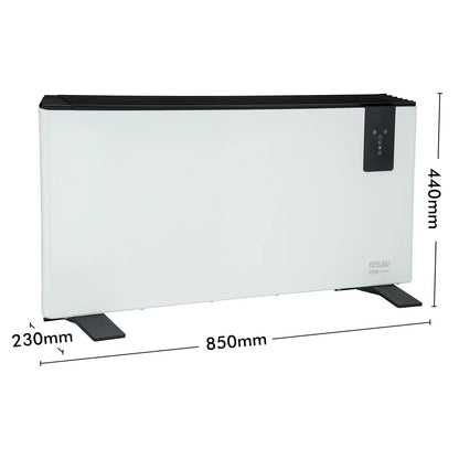 arlec 2400w grid connect convection heater – high power convection heater; grid connect smart control; efficient home room heater