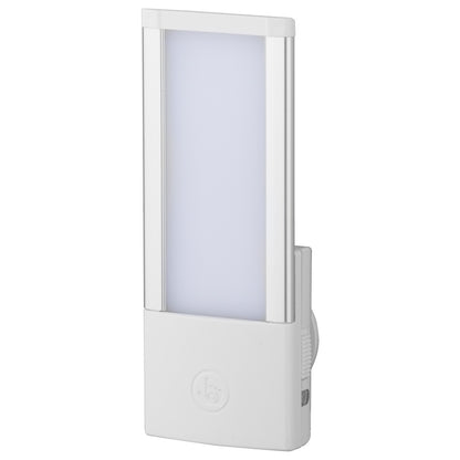 Arlec aluminium touch dimmer LED night light with dusk to dawn sensor and brightness control