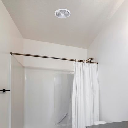 Arlec 250mm White Exhaust Fan – Ventilation Fan for Kitchen and Bathroom