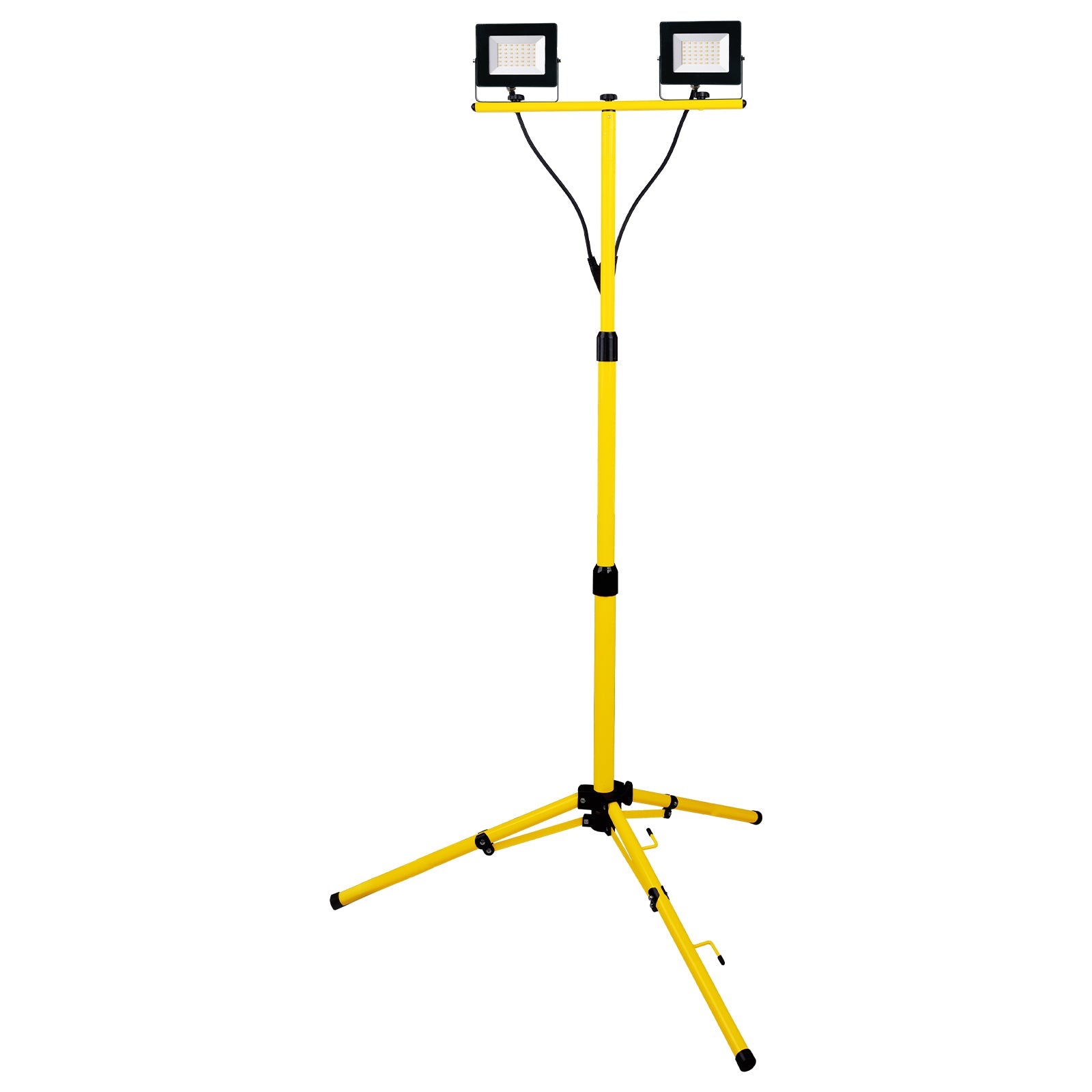 Arlec 2x20W LED tripod work light – 4000lm warm white for indoor/outdoor use