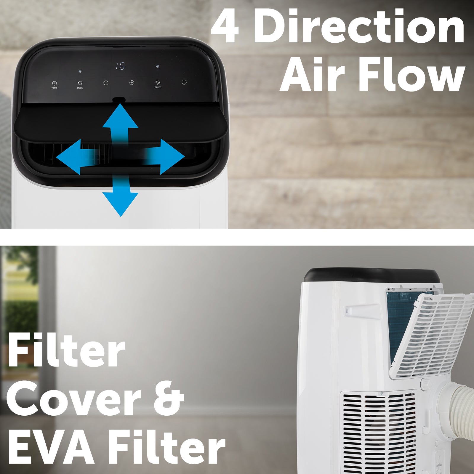 Arlec 3.3kW Portable Air Conditioner – Powerful Cooling with Adjustable Modes