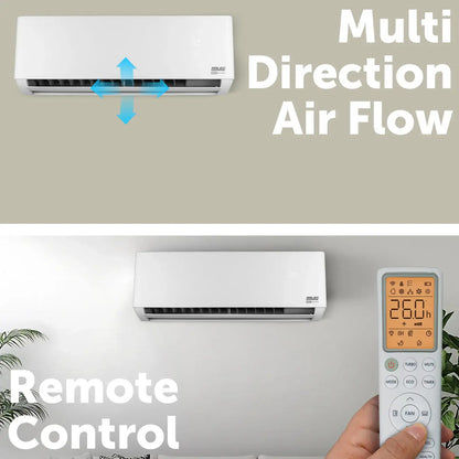 Arlec 3.5kW Grid Connect Smart Rayton Split System Air Con Inverter – smart air conditioner, split system inverter, energy efficient cooling - best cooling solutions