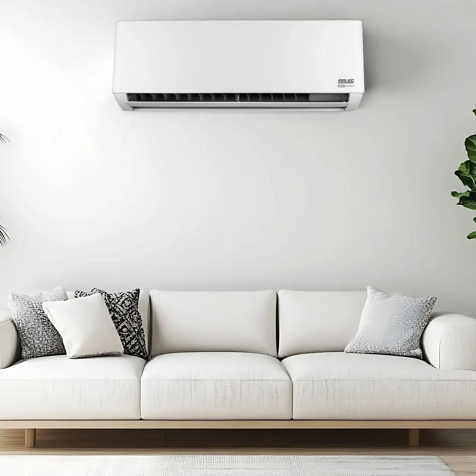 Arlec 3.5kW Grid Connect Smart Rayton Split System Air Con Inverter – smart air conditioner, split system inverter, energy efficient cooling - best cooling solutions