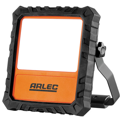 Arlec 30W rechargeable LED work light with 2100 lumens and adjustable stand
