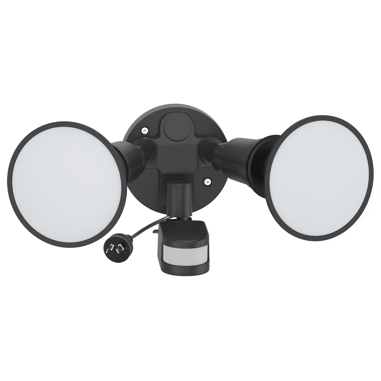 Arlec 30W twin LED PAR38 floodlight – DIY motion sensor light with plug, 3200 lumens and adjustable settings