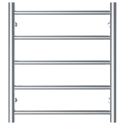 Arlec 35W 5 bar stainless steel heated towel rail, compact and efficient