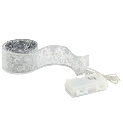 Arlec 3m LED ribbon light, battery operated warm white strip with timer for indoor use