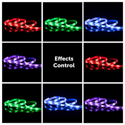 3m RGB LED strip light for home decor or gaming setup, Arlec
