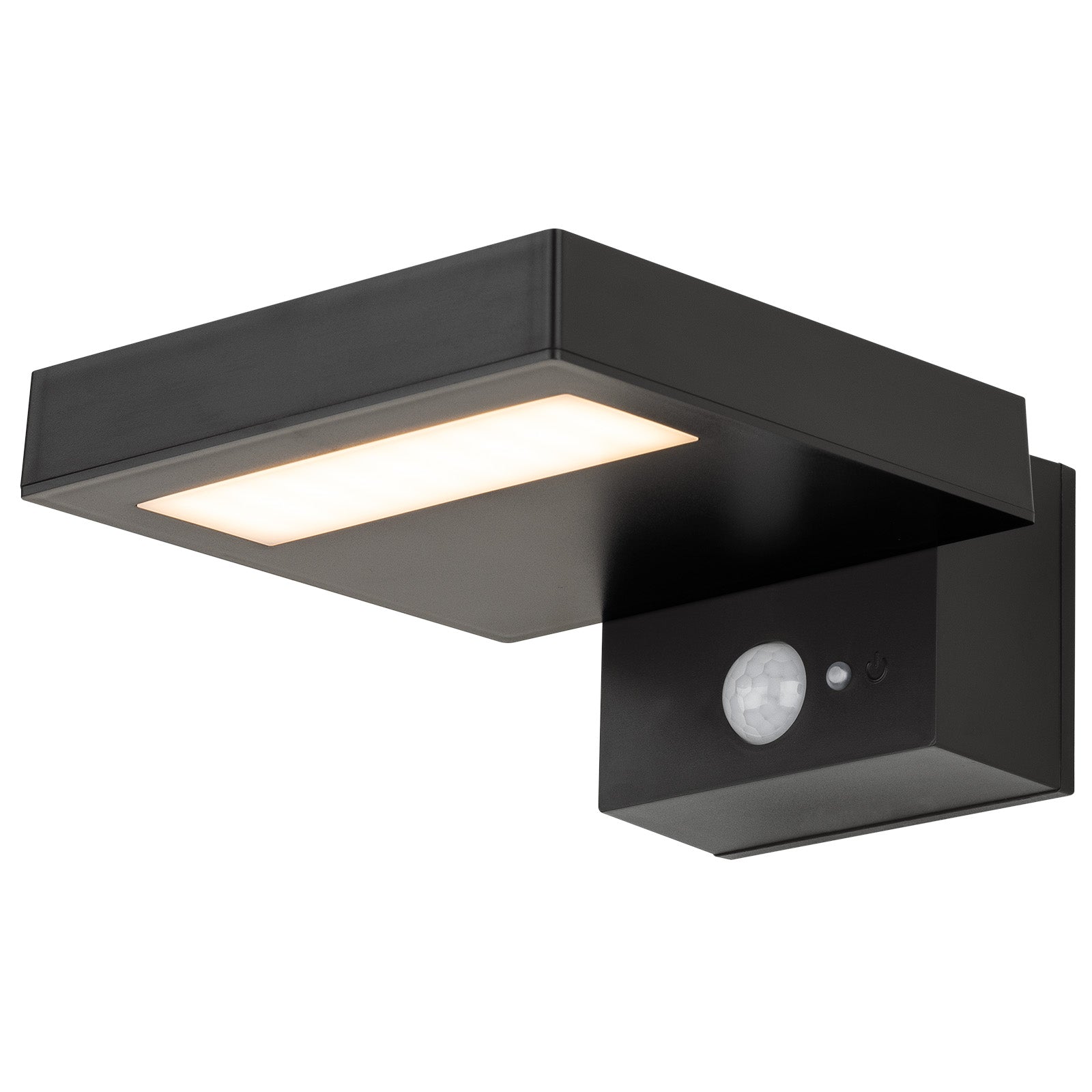 Arlec 400L Premium Solar LED Wall Light With Motion Sensor - solar powered light, motion sensor light, exterior wall light, energy efficient LED