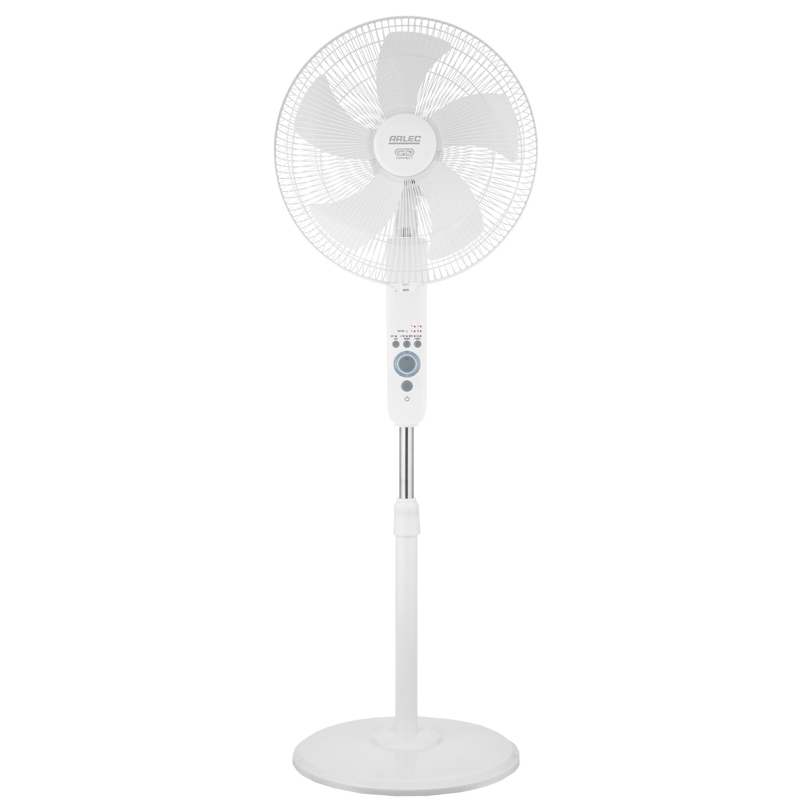 Arlec 40cm Smart Pedestal Fan with Remote – smart pedestal fan, adjustable pedestal fan, Grid Connect fan
