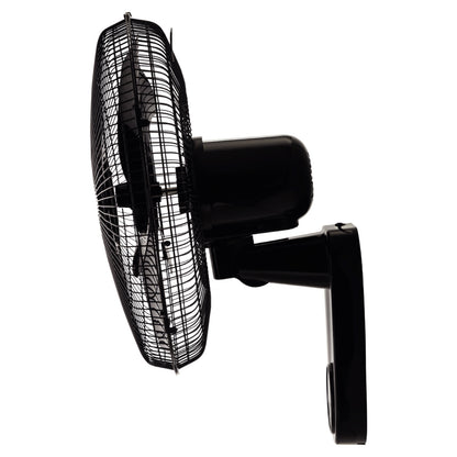 Arlec 40cm Wall Fan With Remote – Oscillating Wall-Mountable Fan with Speed Control