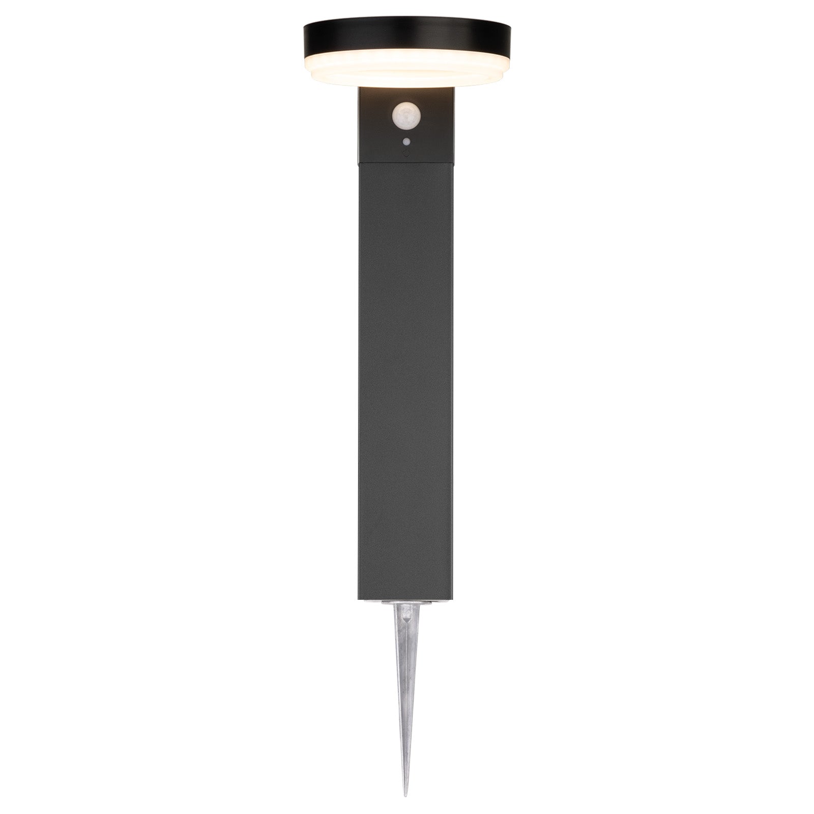 Arlec 45cm LED solar post light – motion sensor garden pathway light with 400 lumens and 3 lighting modes