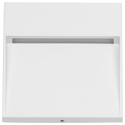 Arlec 4W white square CCT LED step light – exterior wall lighting solution