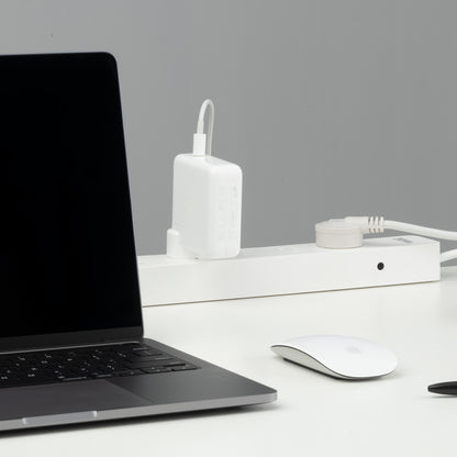 Arlec 4 Outlet Powerboard With USB Chargers - USB charging board, 4 outlet power strip, safety protected extension