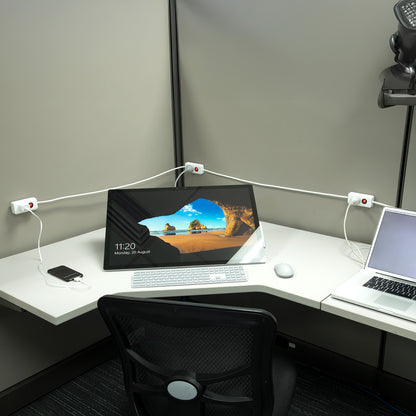 Arlec 4 outlet extension lead 4m – each with individual switches