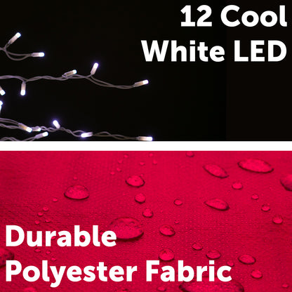 Arlec 4m inflatable greeting Santa – large low voltage LED inflatable for Christmas outdoor display