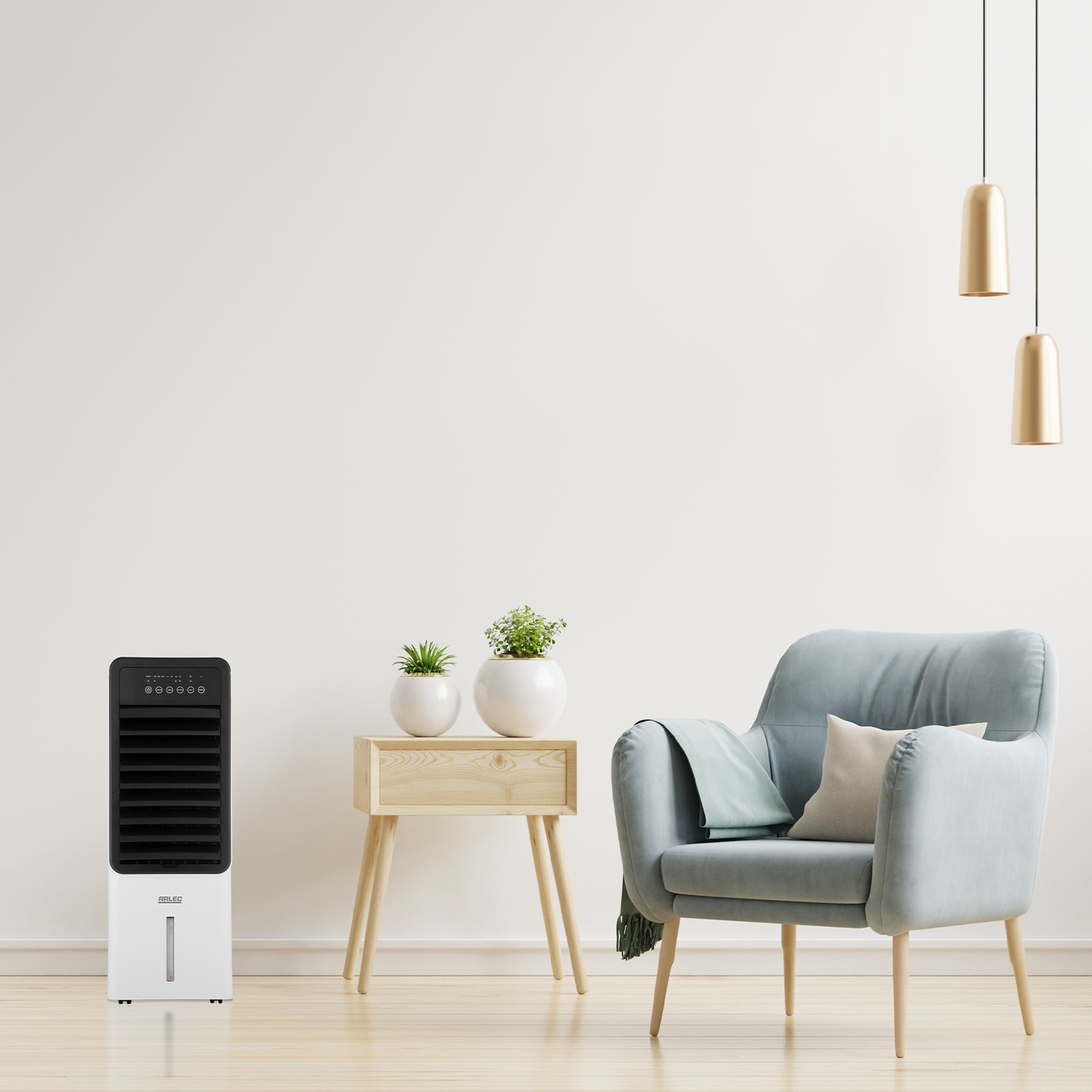 Arlec 5.5L Remote Evaporative Cooler – Energy Efficient Cooling with Water Tank