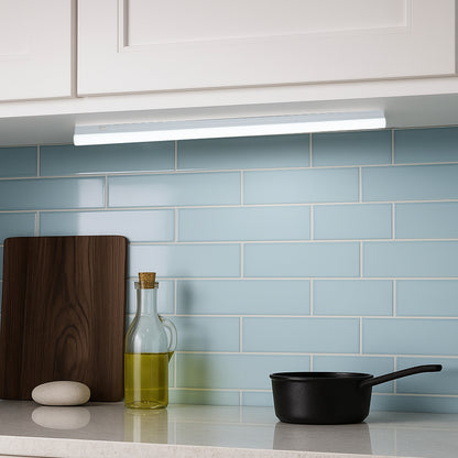 Arlec 8W LED linking bar light, DIY slim cabinet light, no-gap linkable strip