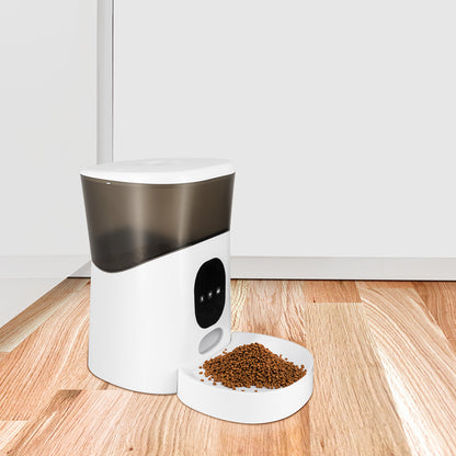 Arlec 5L Grid Connect Smart Pet Feeder – Wi-Fi smart pet feeder, automatic cat feeder, Grid Connect pet food dispenser