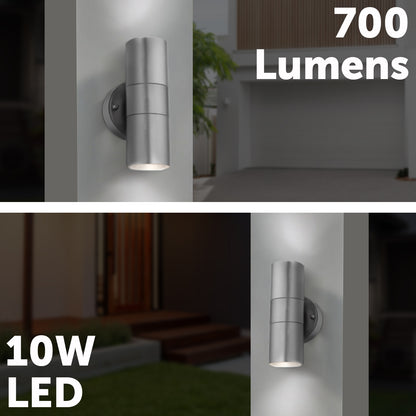 Arlec 5W LED Marine Grade Wall Light - exterior wall light, energy efficient LED