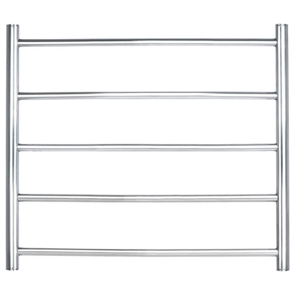 Arlec 5 bar 40W stainless steel towel rail for heating and drying towels