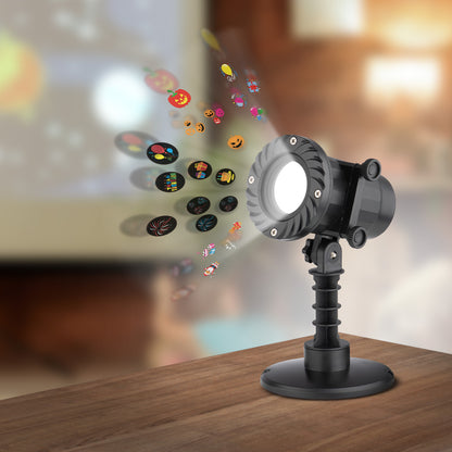 Arlec 5-theme LED light projector, animated celebration projector for events and holidays
